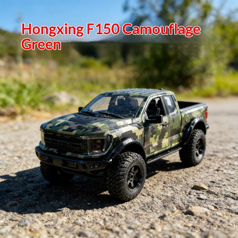 Rc Hobby Off Road - Hongxing F150 RC Crawler Nieuwe Camouflage