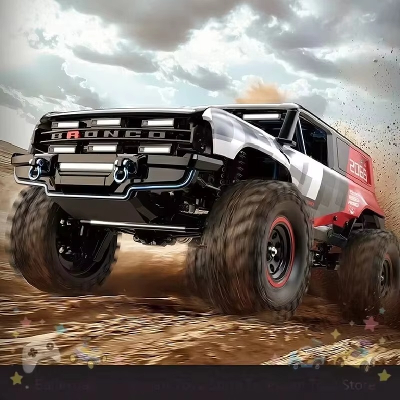 Rc Hobby Off Road - Mjx 1/18 Borstelloze RC Auto H18p