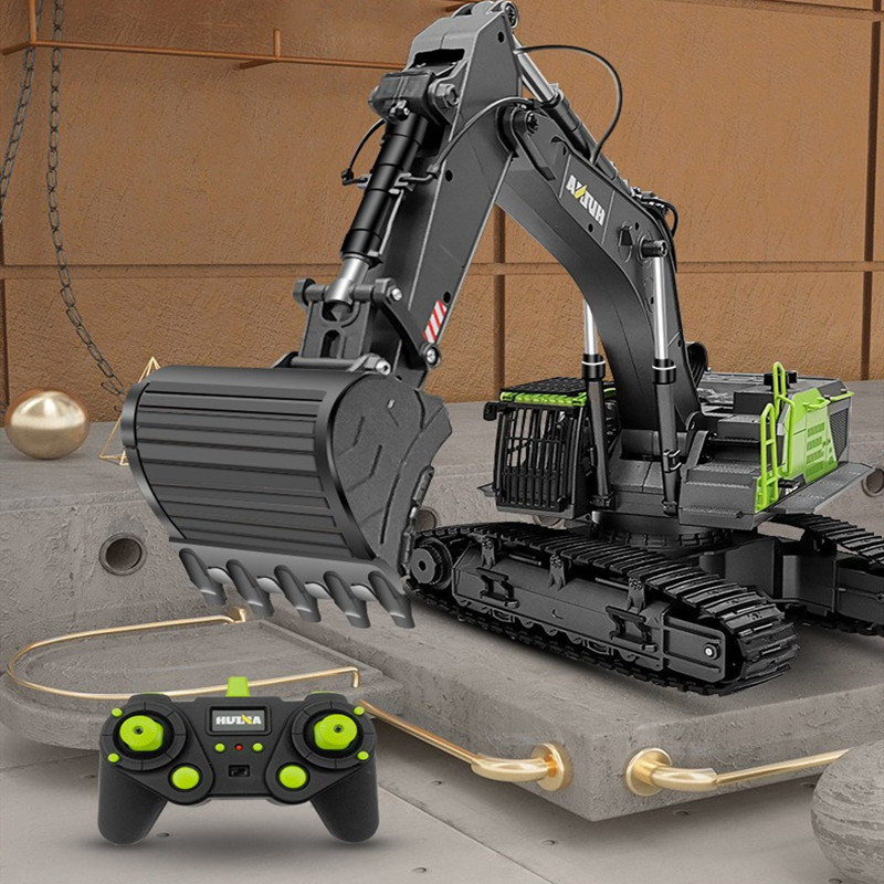 64CM Grote RC Graafmachine 1:1 - Rc Excavator Hydraulic recensie en prijs