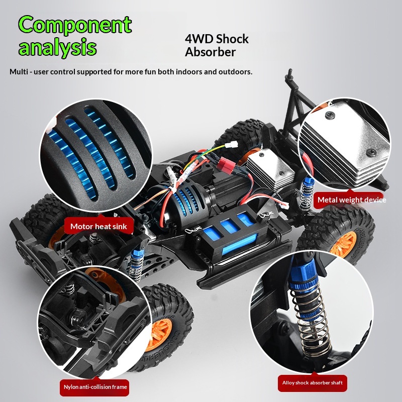 Huangbo RC 1:10 schaalmodel 4W - Rc Hobby Off Road recensie en prijs
