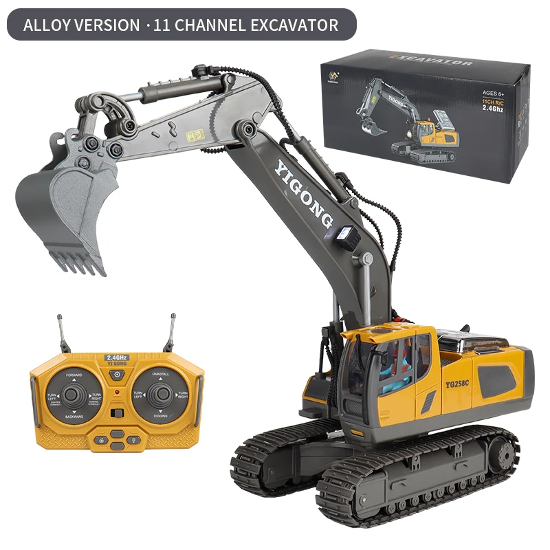 Schaal 1:24 2.4G RC bouwvoertu - Rc Excavator Hobby recensie en prijs