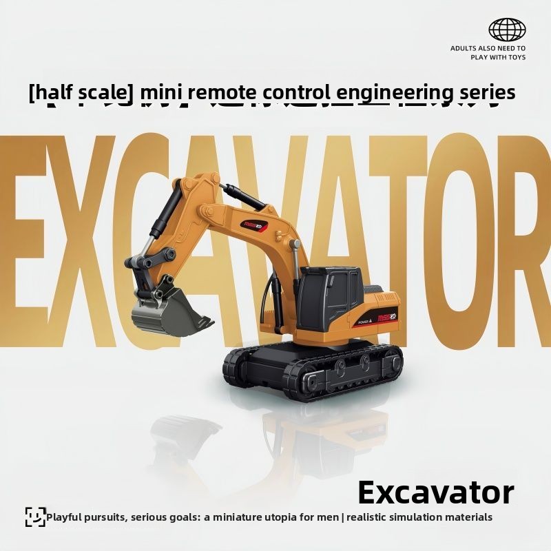 1:64 Metalen RC Techniek Auto  - Rc Excavator Hobby recensie en prijs