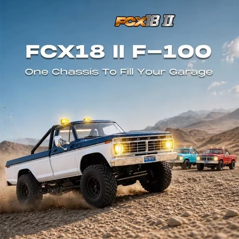 FMS 1:18 FCX18 II F‑100 Brushe - Rc Hobby Off Road recensie en prijs