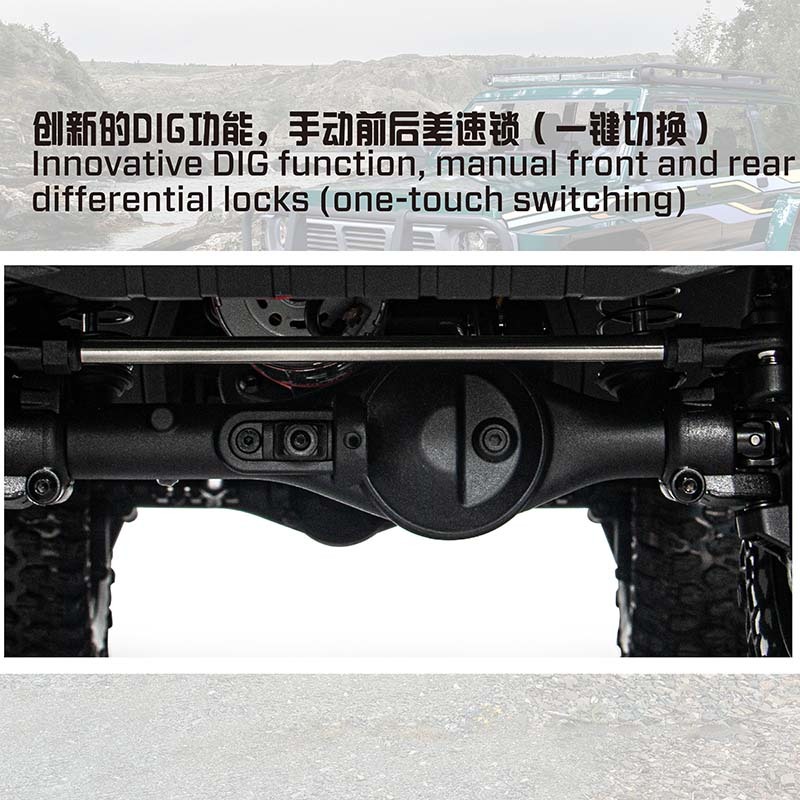 YIKONG YK4107PE 1/10 4WD Borst - Rc Hobby Off Road recensie en prijs