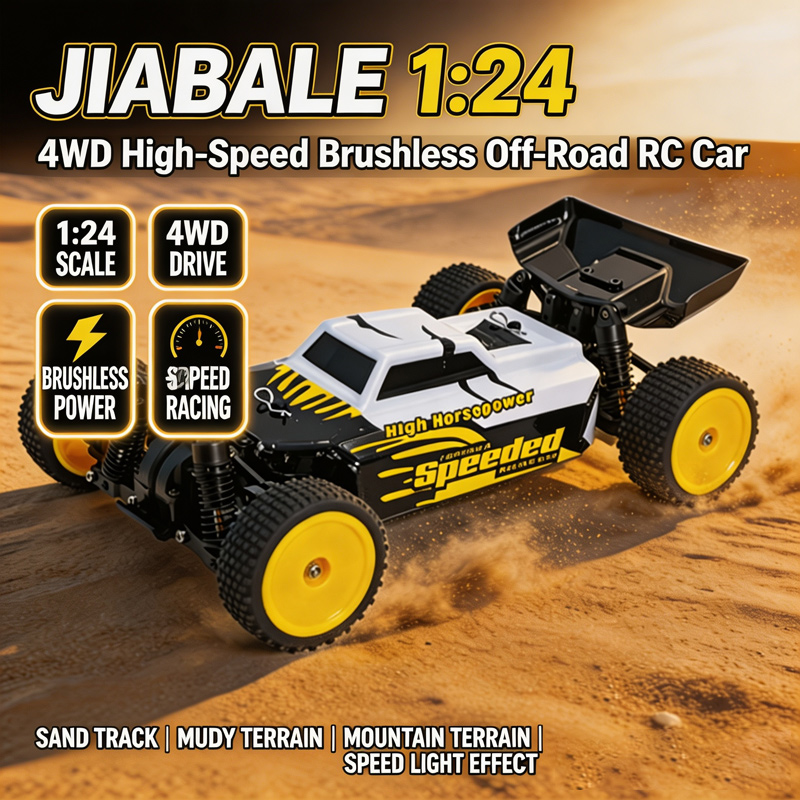 Jiabale 1:24 Borstelloze 4WD H - Rc Hobby Off Road recensie en prijs