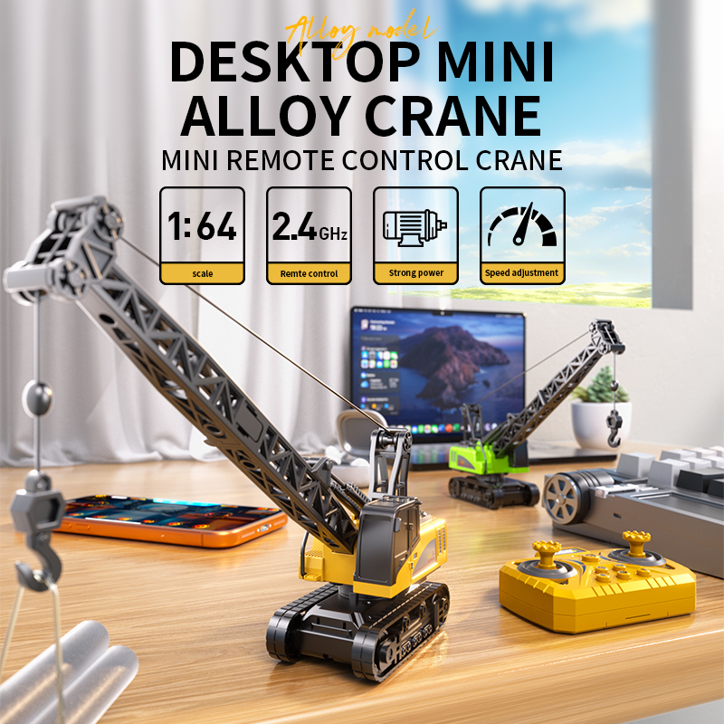 1:64 Mini Desktop RC Bouwspeel - Rc Excavator Hobby recensie en prijs
