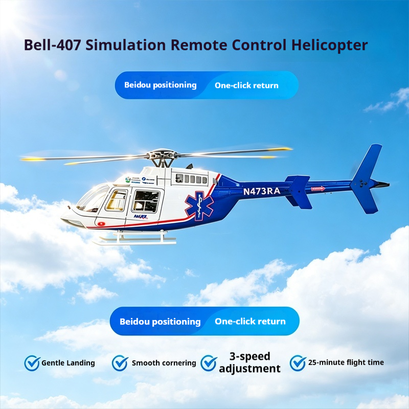 Fly Wing Bell 407 470 Schaalmo - Rc Hobby Experts recensie en prijs