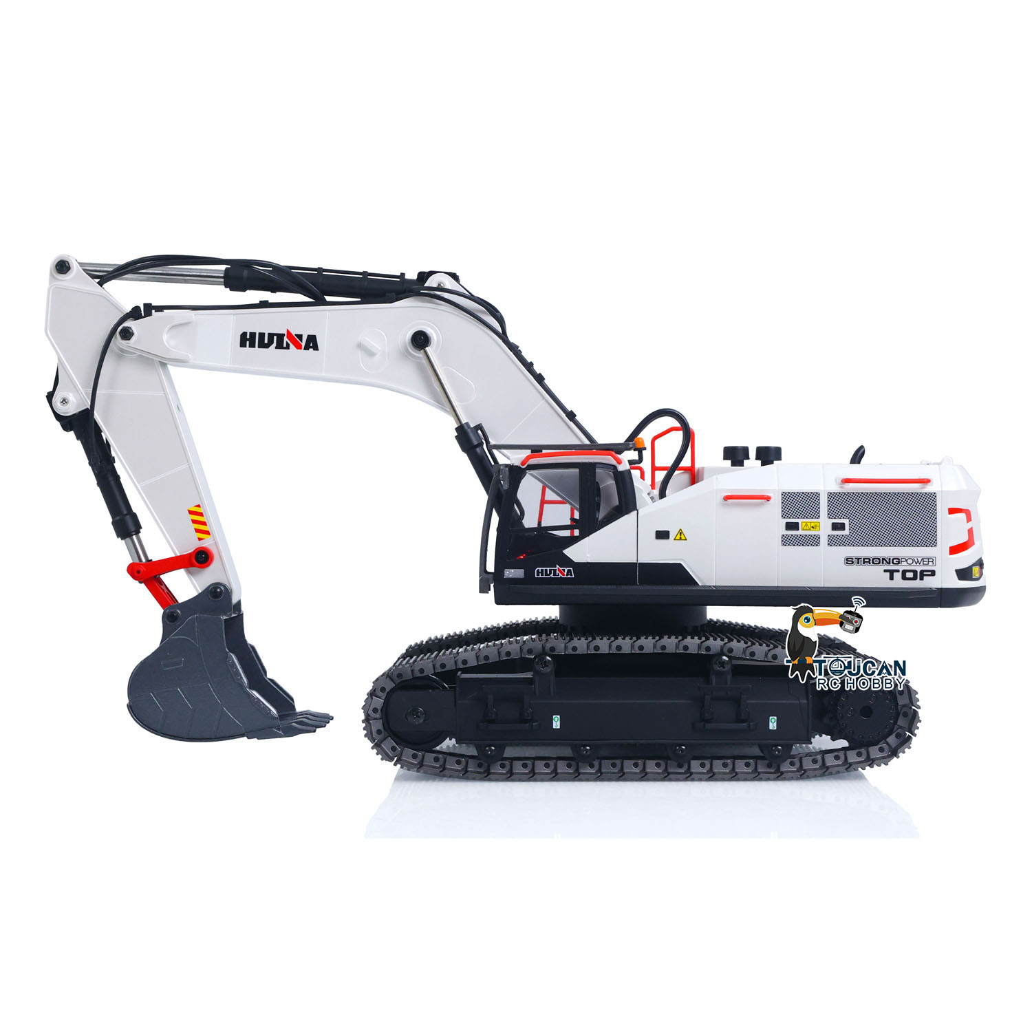 1/14 Metalen HUINA 1594 RC Gra - Rc Excavator Hydraulic recensie en prijs