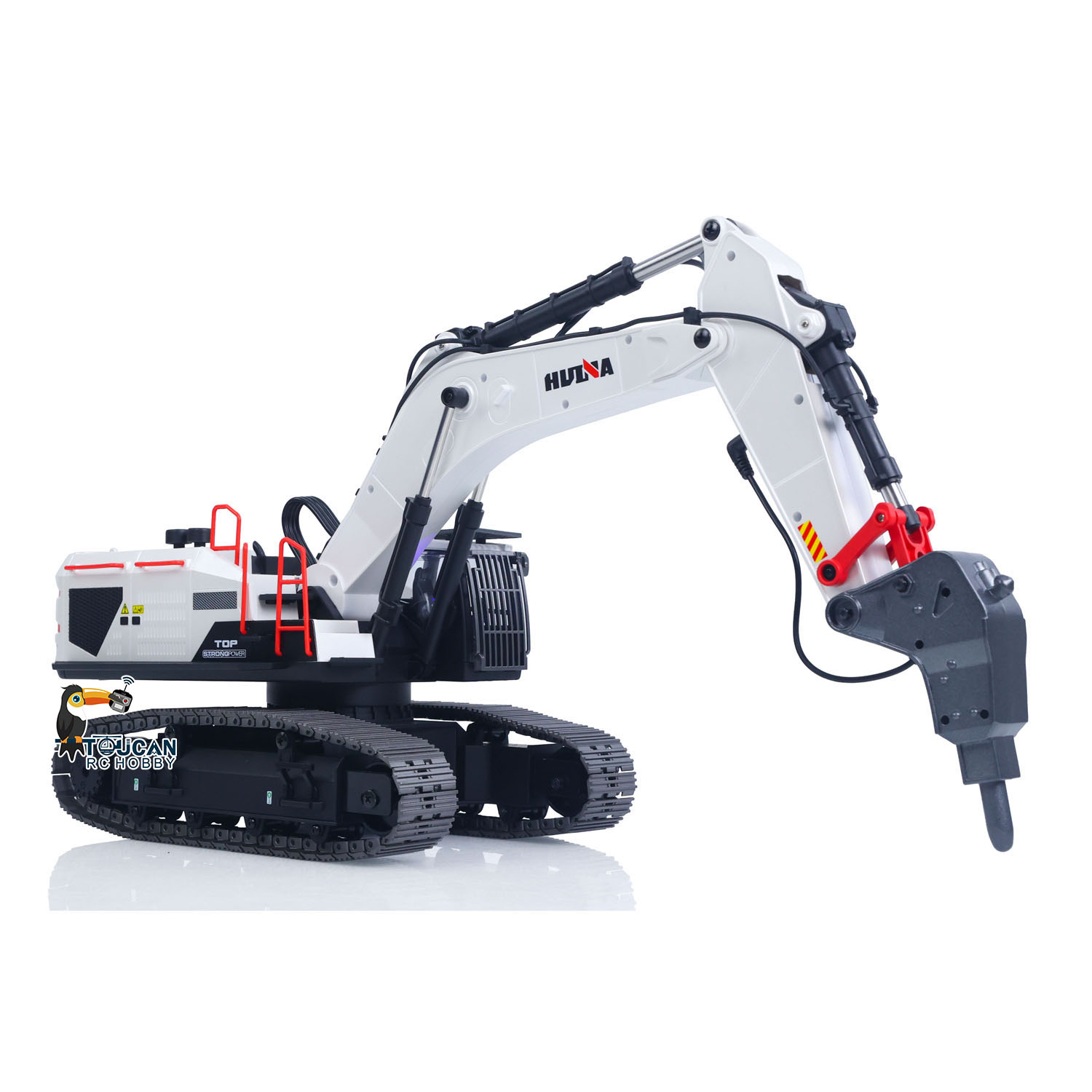 1/14 Metalen HUINA 1594 RC Gra - Rc Excavator Hydraulic recensie en prijs