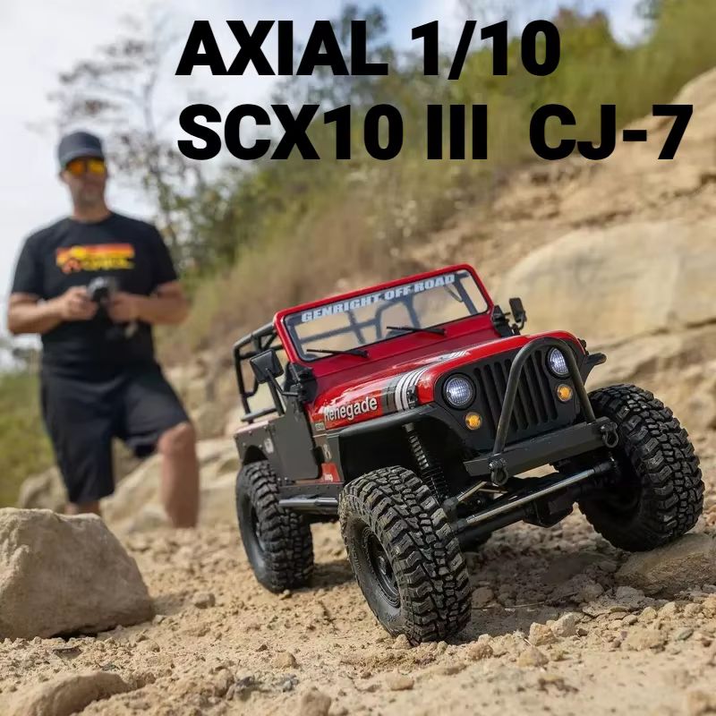 Axiale 1/10 Scx10 Iii Cj-7 4wd - Rc Hobby Off Road recensie en prijs