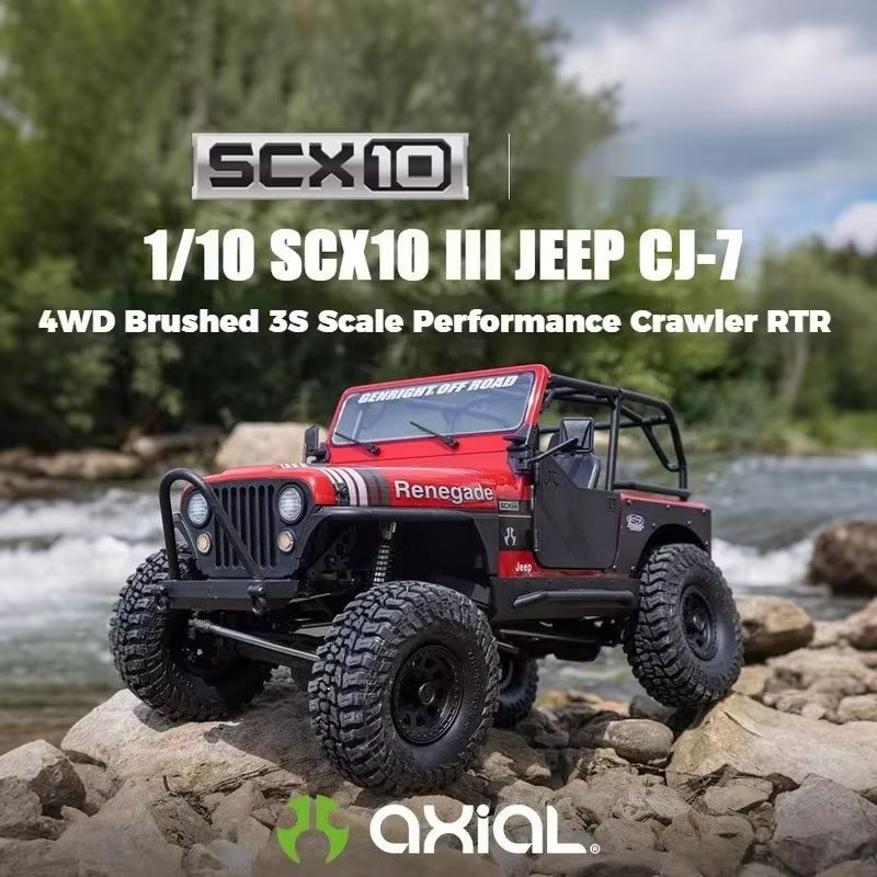 Axiale 1/10 Scx10 Iii Cj-7 4wd - Rc Hobby Off Road recensie en prijs