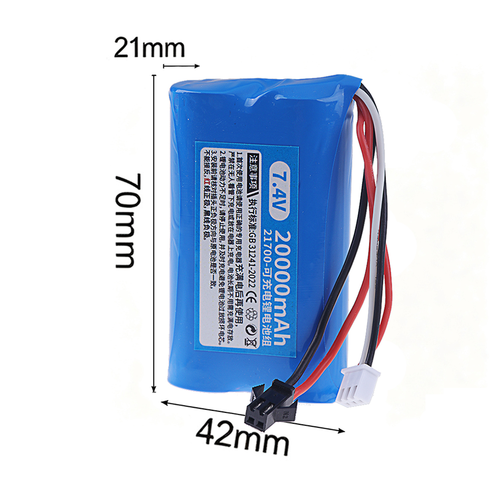 2S1P 21700 Oplaadbare Lithium  - Rc Hobby Off Road recensie en prijs